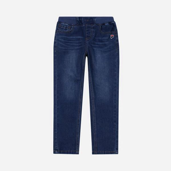 Pantalones Fila Niños Azules - Denim - España 652831XKO